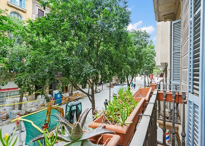 Quiet, Vibrant 2 Bedroom In Pedestrian Eixample Apartamento Barcelona